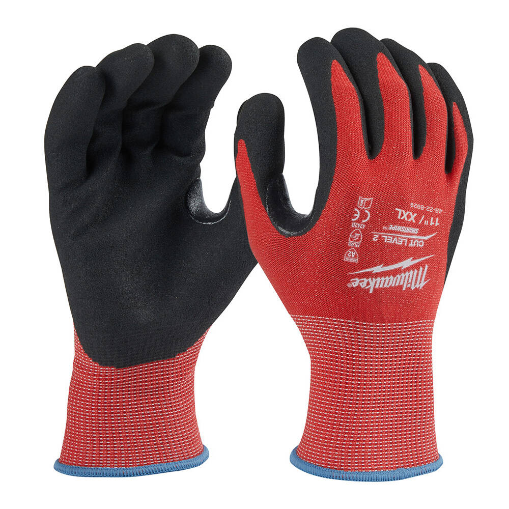 MILWAUKEE 2. DERECE KESIK KORUMALI NITRIL ELDIVEN -  NO:11